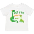 thumbnail image 3 of Inktastic My Tia Loves Me Dinosaur Boys Toddler T-Shirt, 3 of 5