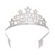 thumbnail image 3 of Diadema de corona nupcial feliz cumpleaños fiesta tiara Afortunado Sencillez, 3 of 3