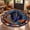 Style2, variant on 3D Halloween Rugs Optical Illusion, 3D Haunted Staircase Round Rug – Spooky Halloween Optical Illusion, for Entryways, Living Rooms, Bedrooms, and Indoor Party Decor