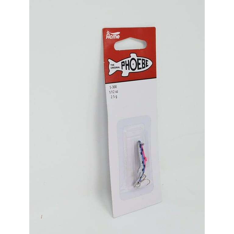 Acme Tackle Phoebe Fishing Lure Spoon Rainbow Trout 1/12 oz