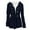 Navy#1, variant on Black*Friday Clearance Items under $5 GaThRRgYP Winter Coats for Women Womens Tops Plus Clearance Women Color Horn Buttons Cardigan Padded Hooded Coat Jacket Overcoat Green L