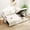 L Shape Sofa White, variant on Convertible Sofa Bed Sleeper Pull Out Sectional Couch with Storage, L Shaped Couch Bed for Living Room,Apartment,Small Space - Blue