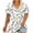 FE, variant on Horkkom Plus Size Tunic Tops for Women Floral Print V Neck Short Sleeve Shirts Summer Casual Loose Blouses XL-5XL