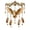 A-3, variant on Graceful Hummingbird Wind Chime - Brown Owls - Acrylic Sun Catcher, Memorial Gift for Women Mom Grandma, Hanging Sunlight Catcher for Outdoor Yard Garden Home Decor