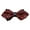 Red, variant on harmtty Bow Tie Sparkling Rhinestones Decor Sharp Corner Design Bow Tie Weddings Business Parties Suit Accessories
