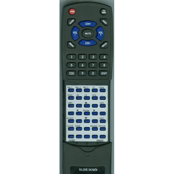 Replacement Remote for VIEWSONIC A-00008537, A00008537, RTA00008537, VT1900LED, VT2645, VT3245, VT3745, VS132311M