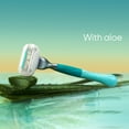 thumbnail image 2 of Gillette Venus Miami Sunrise Deluxe Smooth Sensitive Women's Razor Blade Refills, 6 Count, 2 of 7