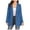 Blue, variant on Womens Casual Business Long Sleeve Lapel Open Front Blazer Jackets Work Suits