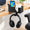 Black, variant on Black 3-in-1 Clip-on Desktop Organizer with Cup Holder, Pen Storage and Headphone Hook