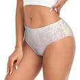 thumbnail image 2 of Balery Glitter Light Pearl Ropa Interior de Algodón para Mujer con Dibujo – Braguitas Cómodas y Elásticas, Estilo Clásico-Large, 2 of 6