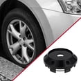 thumbnail image 2 of Universal Car Wheel Center Hub Cap Rim Cover Hub Caps Snap-in Plastic 64.5mm 2.54" OD Gloss Black, 2 of 6