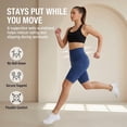 thumbnail image 2 of Women’s High Waist leggings, Seamless Compression Tummy Control Workout Yoga Shorts with Butt Lifting Contour Design, 2 of 7