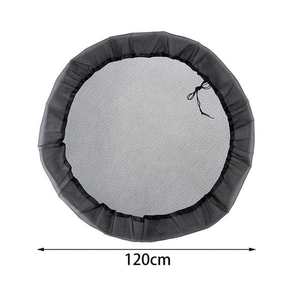 110/120 CM Rain Barrel Net Cord Rain Barrel Water Barrel Cover Protection Lid Rain Bucket Cover Rain Collect Tool