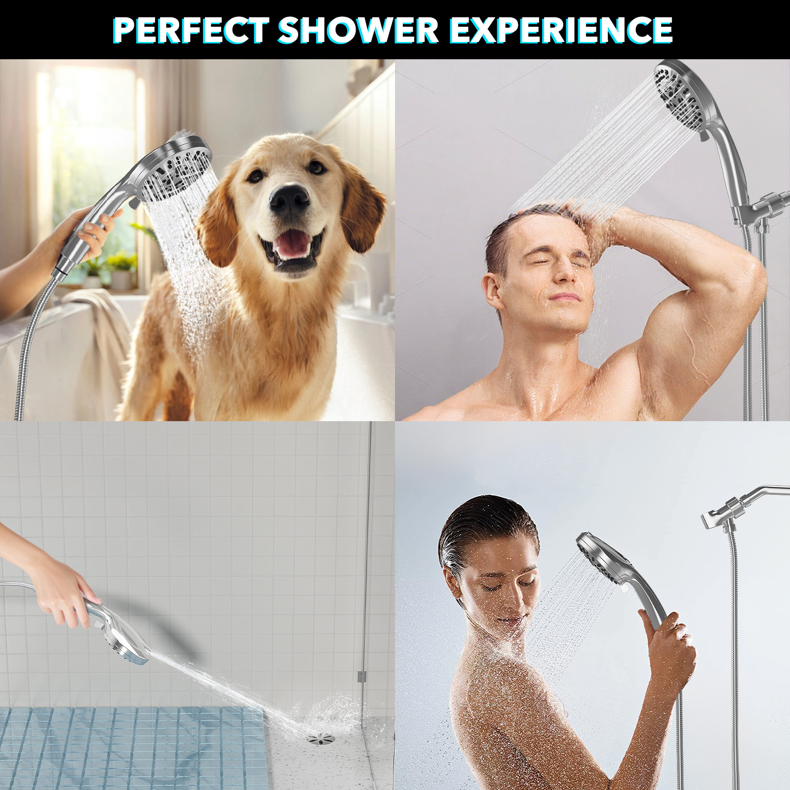 Cshidworld 10 Mode Filtered Handheld Shower Head photo 4