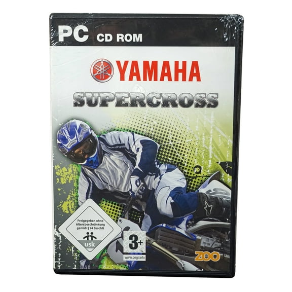 Yamaha Supercross PC CD-Rom - Eighteen incredible races