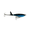 Black Magic, variant on 6th Sense Scramble 106mm Topwater Prop-Style Bass Fishing Lure with Rotating Tail and Surface Sputter Action