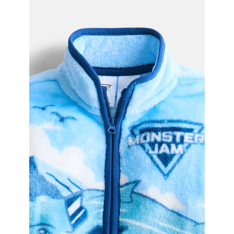 Monster Jam Toddler Fleece Full-Zip Jacket photo 3