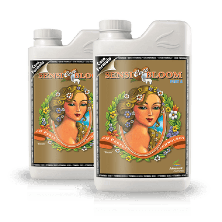 Advanced Nutrients Sensi Coco Bloom Part A & B Set pH Perfect 1 (Best Organic Nutrients For Cannabis In Coco)