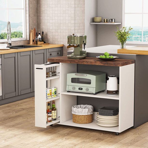Kitchen Island Cart With Hidden Wheels Wow Blog