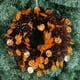thumbnail image 5 of Guirnalda decorativa de Halloween, guirnalda redonda de oropel, decoración de pared para puerta colgante para fiesta de Navidad y Halloween, 5 of 5