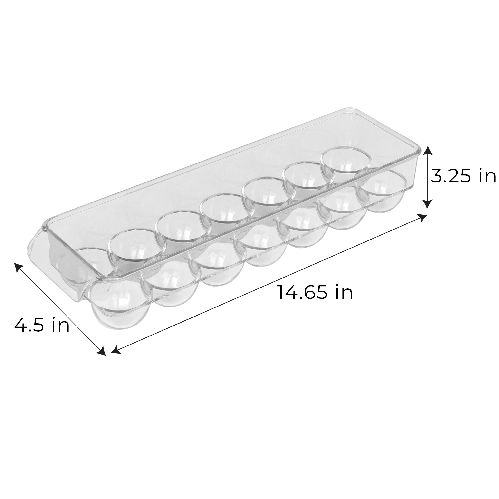 Smart Design 5- Piece Fridge and Freezer Storage Bins