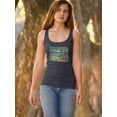 thumbnail image 2 of Artshine Retreat Racerback Tank Women -Mellissa Read Devine Designs, Female Medium, 2 of 4