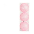 thumbnail image 2 of Kbndieu 3PCS 80MM Christmas Balls Ornaments for Christmas Tree - Shatterproof Christmas Ornaments Xmas Tree Decorations Pink Hanging Balls for Holiday Wedding Party Decorations, 2 of 5