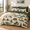 Green Brown-Twin/Twin XL, variant on - Rusticforter Set Cabin Lodgetcountry Charm With Mountain And Forest Theme Soft Lightweight Bedding 3 Pieces Green Brown/xl Size