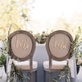 thumbnail image 4 of Party to Be Mr & Mrs Wooden Chair Signs Bride & Groom Wedding Chair Signs Decorations, 4 of 5