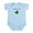 Sky Blue, variant on CafePress - Oliverosaurus Rex Infant Bodysuit - Baby Light Bodysuit, Size Newborn - 24 Months