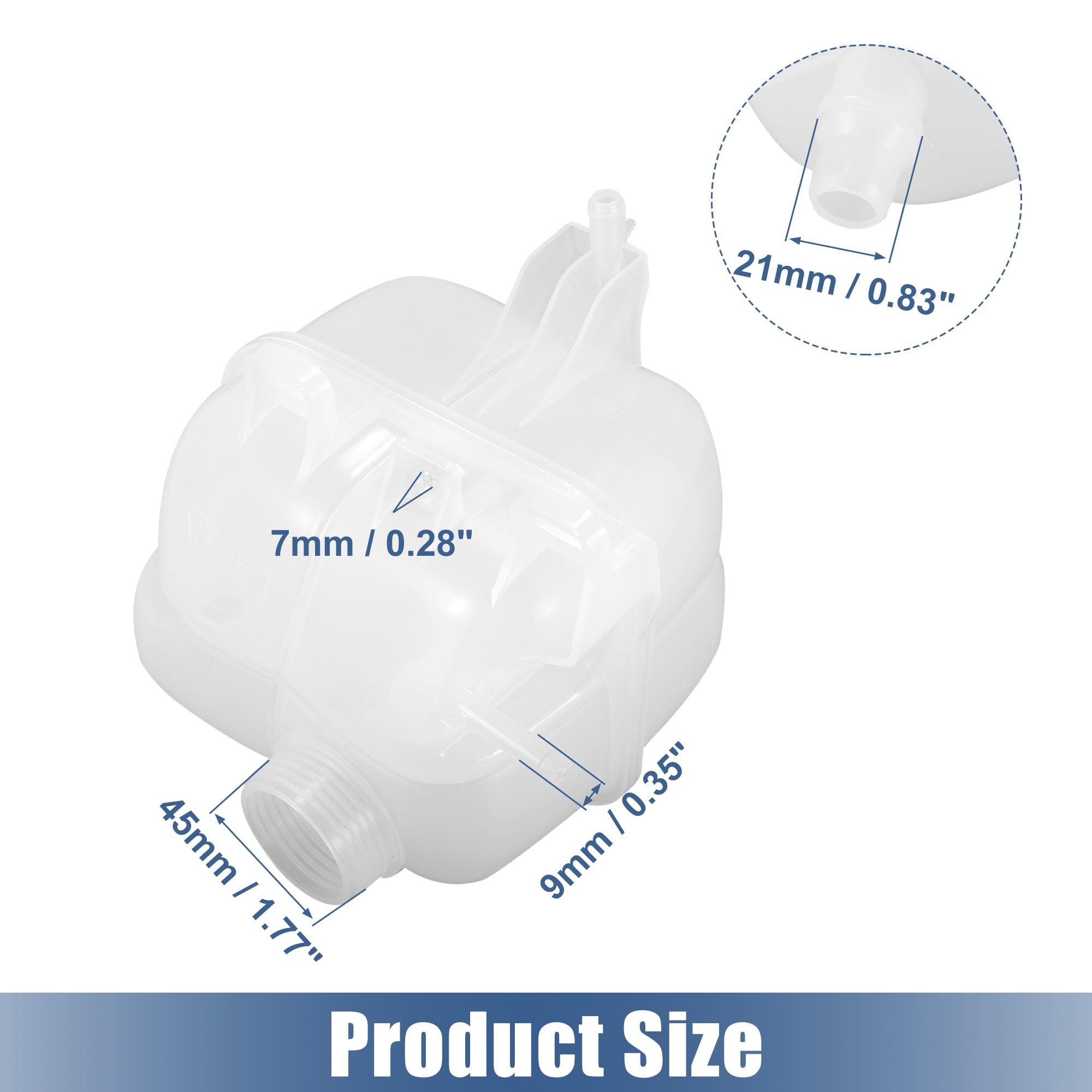 17137823626 Car Coolant Overflow Reservoir Expansion Tank for Mini Cooper 2007-2015 Countryman 2011-2017