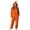 138#Brown, variant on Women Halloween Adorable Ghost Motif Flannel Zip Up Hooded One Piece Jumpsuit Casual Party Costume Earthy Yellow 3XL