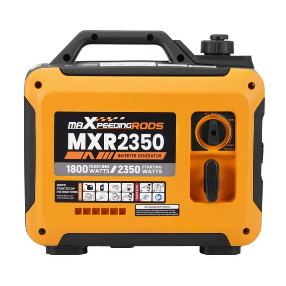 Maxpeedingrods Portable Generator 2350W Lightweight Gasoline Power Equipment 1 Piece for Camping RV, Outdoor Party, Garden Courtyard, Outdoor Wedding