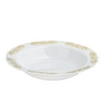 thumbnail image 5 of Balsa Circle 10 Pieces 12 oz White Plastic Bowls Gold Trim Disposable Event Tableware, 5 of 6