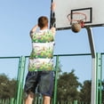 thumbnail image 5 of Sikiie Plants and Insects Basketball Jersey Reversible Men's Mesh Athletic Sports Shirts Training Practice S-4XL, 5 of 6