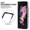 thumbnail image 5 of Simple fashion folding phone leather case for Samsung Z fold 3, 5 of 6