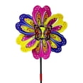 thumbnail image 3 of Juguete Plástico Molino Viento Colorido Mariposa 3D para Jardín (flor), 3 of 6