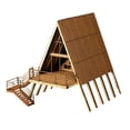 thumbnail image 2 of lionlar Wooden Model Kit House 3D Wooden Puzzle for Sand Table Layout Layout Scenery Without Ground, 2 of 9