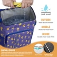 thumbnail image 2 of Moon and Stars Cooler Backpack - 20L Insulated Leakproof Soft Cooler Bag for Beach, Camping & Picnic, Holds 26 Cans, Space & Galaxy Aesthetic, 2 of 4