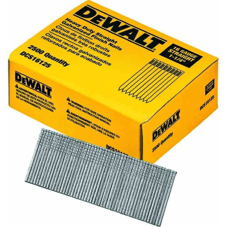 16 gauge dewalt nails sale