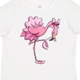 thumbnail image 4 of Inktastic Flamingo Ballerina in Tutu and Ballet Toe Shoes Boys or Girls Toddler T-Shirt, 4 of 5