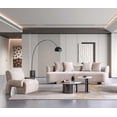 thumbnail image 2 of 2-Piece Verandah 112" XL Sofa and Accent Chair with Solid Wood Frame in Beige, 2 of 18