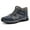 blue-gray, variant on Men’s Warm Fleece-Lined Snow Boots, Outdoor Winter Ankle Boots, Non-Slip Thick Sole Insulated Hiking Boots, Big Size Lightweight Warm Cotton Shoes