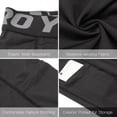 thumbnail image 4 of Doorslay 3 Pack Men Sports Shorts Active Workout Underwear with, 4 of 8
