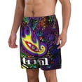 thumbnail image 2 of Tool Band Men's Swim Trunks Quick Dry Beach Board Shorts with Pockets Mesh Lining Bathing Suits, 2 of 7