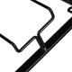 thumbnail image 2 of Estante para copas de vino debajo del gabinete, soporte para copas, colgador de almacenamiento, organizador de Metal para Bar, cocina, 3 ranuras, 30x22,5 cm, negro, 2 of 8
