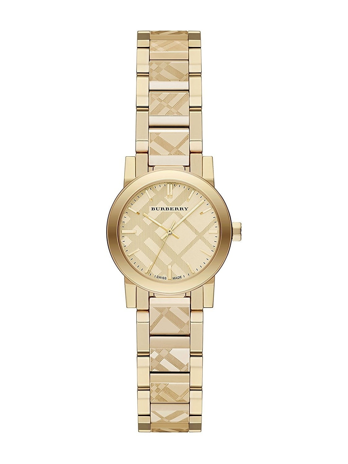 burberry gold watch mens