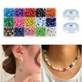 thumbnail image 4 of Kit de cuentas de resina BLESIY 450 piezas Evil Eye 2-3 del paquete, 4 of 8