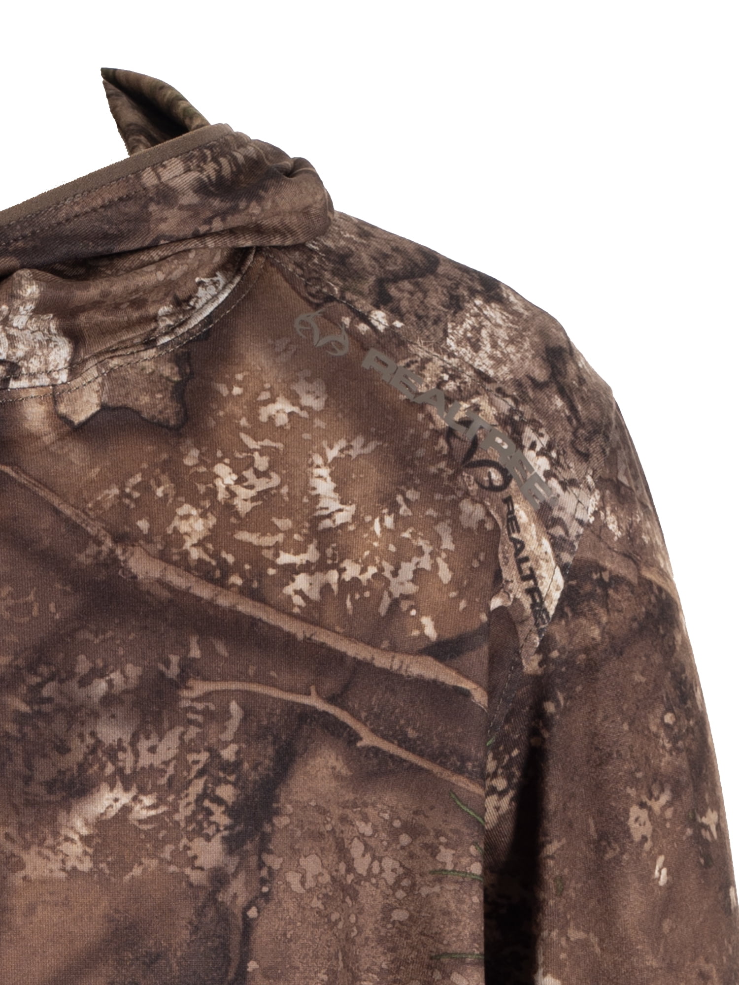 Realtree Youth Long Sleeve Performance Fishing Hoodie, L