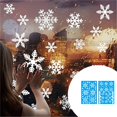thumbnail image 2 of KNFATEQVEDG Canada Day Christmas Decorations Snowflake Static Stickers Window Glass Stickers Christmas Stickers Snowflake Window Decals for Christmas My Items, 2 of 8